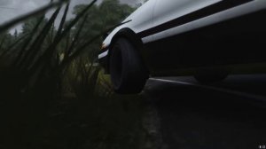 Accidental inertia drift with AE86 tuned (Cinematic replay) ll Assetto Corsa