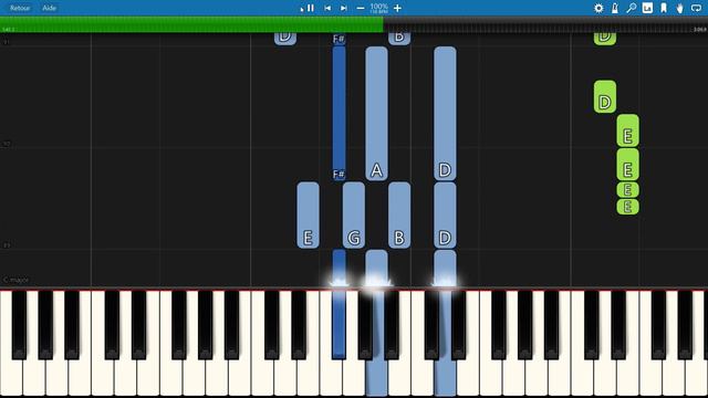 piano tutorial "LOOK THROUGH MY EYES" from "Brother Bear", Disney, 2003, with free sheet music смотреть онлайн