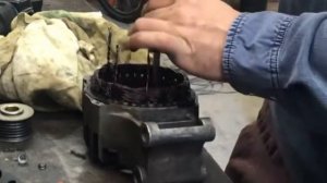 ФФ2 1.6 Снятие/установка ремня генератора, снятие/установка генератора, Разборка/сборка генератора.