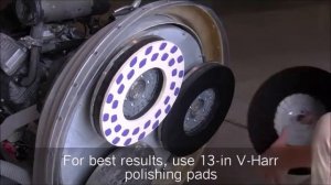 Применение шлифовально-полировальной машины SUPERABRASIVE LAVINA 30G-X