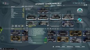 Warframe Citrine Quick Look, Build, Farm