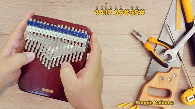 「KICK BACK」CHAINSAW MAN OPENING (Kenshi Yonezu) - Kalimba Easy Tutorial