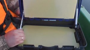 Эхолот в ящике / Размещение "7" дюймового эхолота