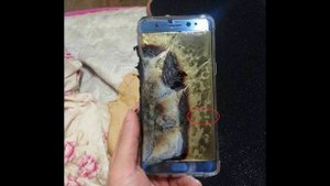 Note 7 Battery Explosion!! CAUGHT LIVE ON CAMERA!!