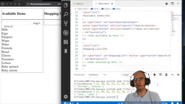 JavaScript filter tutorial with examples
