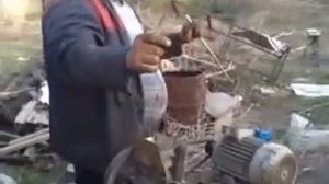 самодельный измельчитель веток из компрессора ЗИЛ