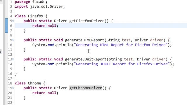 Facade Design Pattern in Java