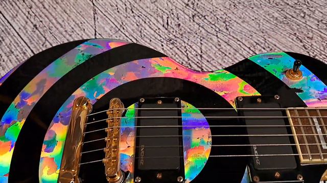 Zakk Wylde Gibson Epiphone w/ Mean Street Guitars Holoflash Bullseye Graphic (Mitchel Floyd) смотреть онлайн