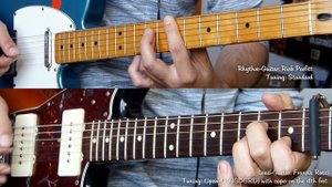Status Quo - "Down Down" for Lead- & Rhythm-Guitar (Francis Rossi, Rick Parfitt) Cover