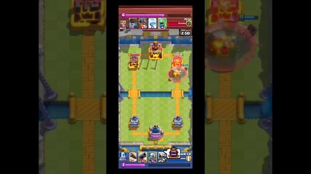 perfect fireball ☠️?#clashroyale #clashroyal #topplayer #bestdeck #challenge #top #hogcycle