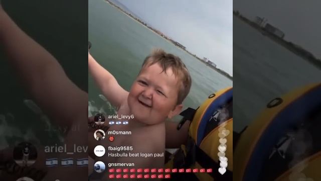 Mini Khabib Hasbullah playing Jet Ski