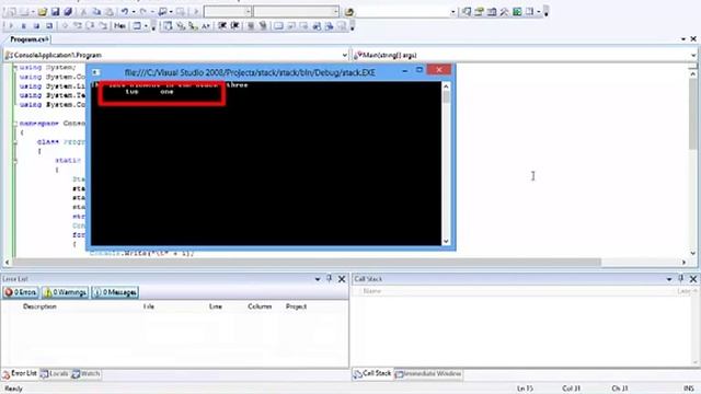 How to working with Stacks in C#
