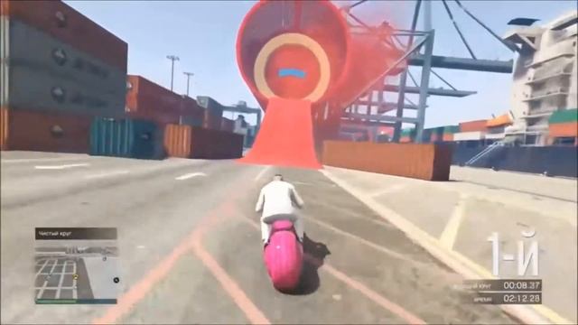 GTA ONLINE #2 - Мото гонки смотреть онлайн