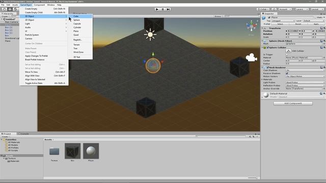 © UNITY | Наложение текстур на объекты и создание материала (Texture & Material)