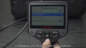 Autel Maxivideo MV480 Camera Digital Videoscope Inspection Functions Display