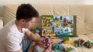Обзор конструктора LEGO DUPLO 10907 World animals