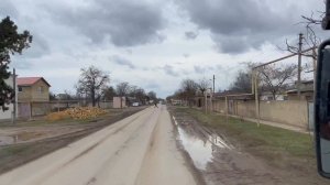 Село Уютное Сакский район Крым - Январь 2022