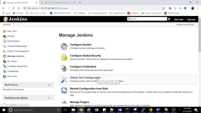 Jenkins Global tool Configuration смотреть онлайн