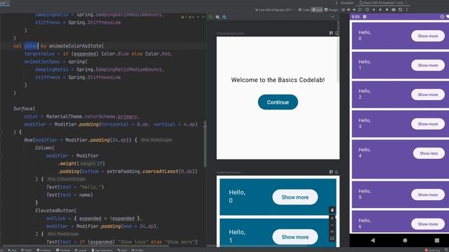 Jetpack Compose Lists and Animations! смотреть онлайн