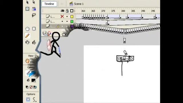 Борьба создателя с рисунком смотреть онлайн