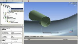 Ansys Урок 1 статичный расчет рамы на прочность.mpeg