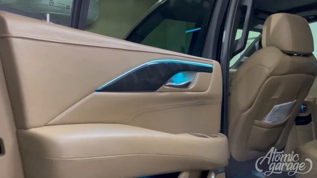 Cadillac Escalade 4 Контурная подсветка салона Ambient Light | Подсветка багажника смотреть онлайн