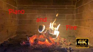 Lounge piano и камин