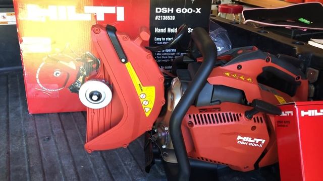 Unboxing- Hilti DSH 600-X concrete saw смотреть онлайн