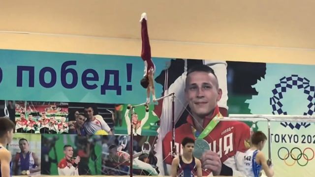 Духно Арсений - Перекладина - Первенство России 2021 - 1 разряд - Обязательная программа