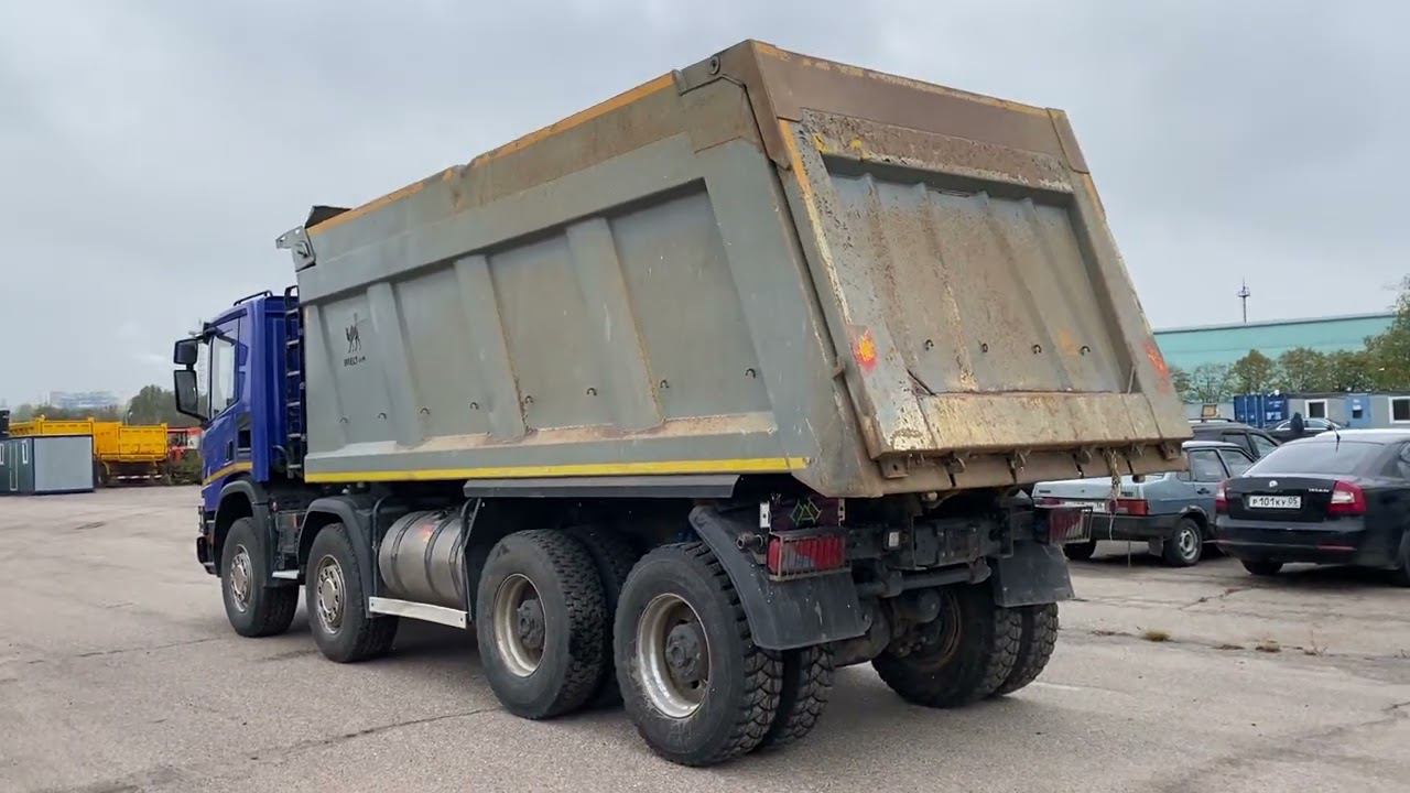 Самосвал Scania P440 XT смотреть онлайн