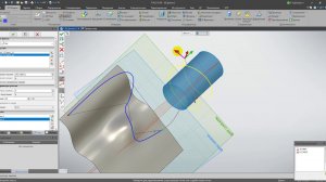 T-FLEX CAD 16: кривая с отступом от поверхности