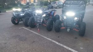 Обзор Трёх 300 кубовых Квадроциклов Июнь 2023 года на кардане, С водяным охлаждением и лебёдкой???