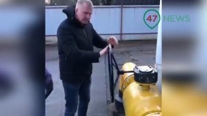Пуск газа на котельной в Приозерске 1