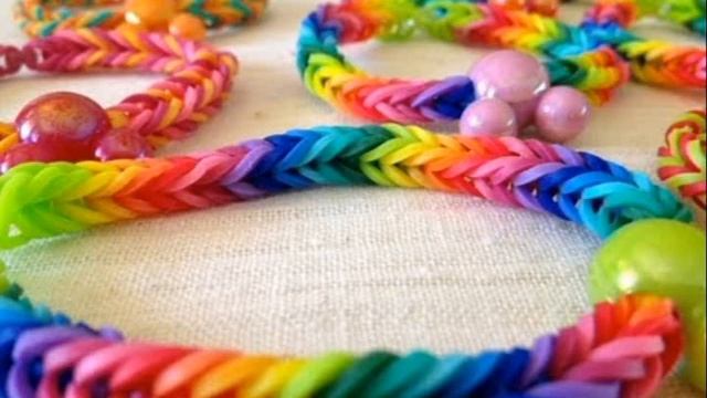 Набор для плетения браслетов из резинок rainbow loom bands в Бичуре смотреть онлайн