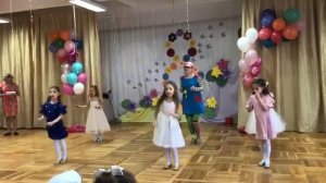 танец хлоп-хлоп-хлоп. 5 ДЕВОЧЕК