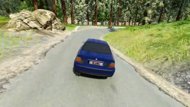 Екстримальная проверка на прочность автомобиля! Доедет до конца? #4 #beamngdrive #crashtest смотреть онлайн