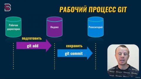 Курс по Git и GitHub. Рабочий процесс Git