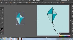 Как нарисовать воздушного змея в программе Adobe Illustrator