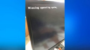 Missing Operating System