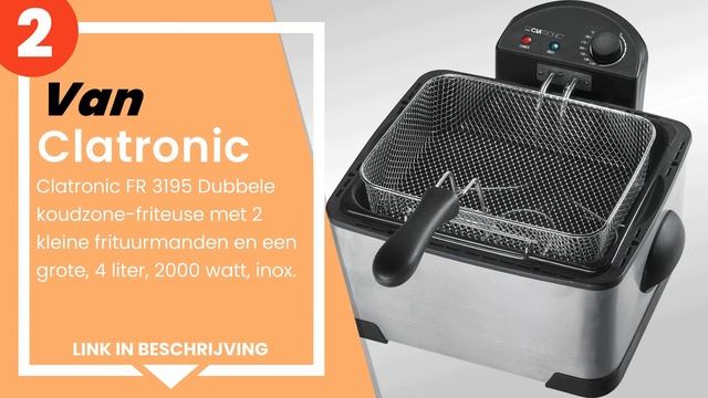 De 3 beste elektrische friteuses смотреть онлайн