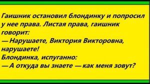 АНЕКДОТЫ ПРО БЛОНДИНОК ( выпуск № 3 )