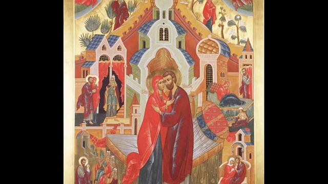 Тропар на зачатие на Св. Анна смотреть онлайн