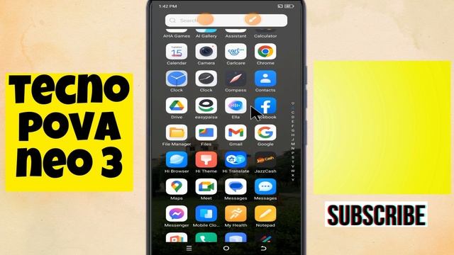 Tecno Pova neo 3 How to Use Split Screen