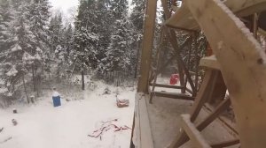 Как залить высокую колонну 5,17м  Монтаж  каркаса колонны  Опалубка для высокой колонны