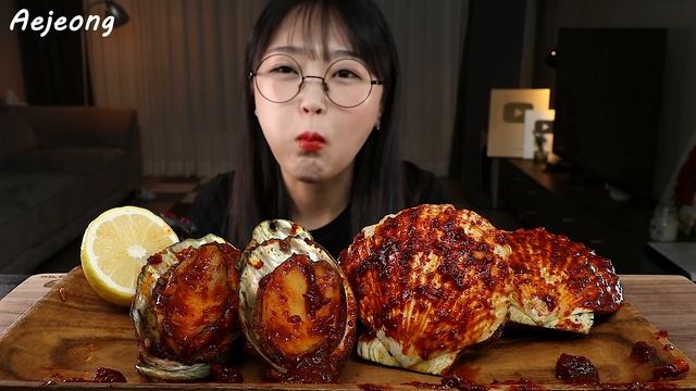 매콤한 전복 가리비찜 먹방? SPICY SEAFOOD BOIL MUKBANG | ASMR EATING SOUNDS