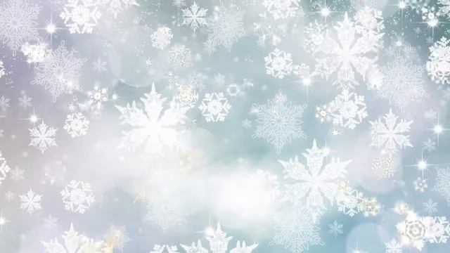 ВИДЕОФОН | Снежинки на Белом фоне | 720 | Kotanika Design смотреть онлайн