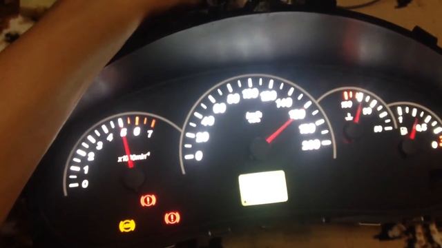 Пересвет панели приборов Приора смотреть онлайн