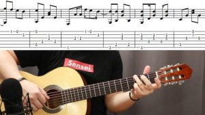 Как играть на гитаре Scorpions - Wind Of Change | Видеоурок + Табулатура