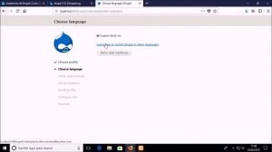 Instalar Drupal en modo local