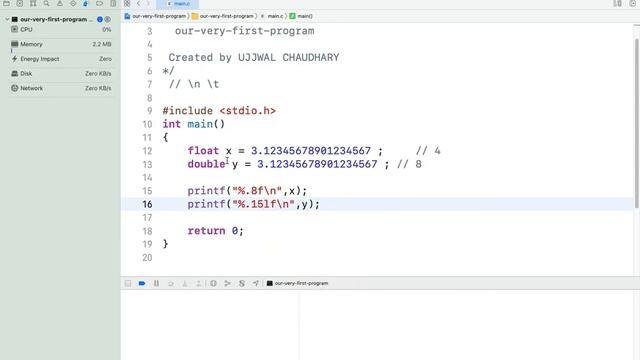#2.7 | C Programming from Zero to Hero | Formatting Output
